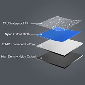 Piknik Kamp Plajı İçin Ağır Hizmet Tipi Suya Dayanıklı Yalıtımlı Termal Soğutucu Çanta 8